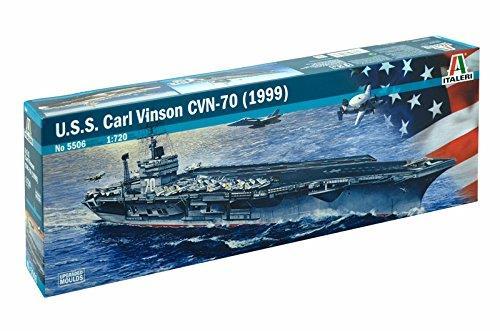 Italeri 1: 720 USS Carl Vinson CVN 70 5506 (1999), Vehicle