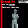 1/35 scale 3D printed model kit - Skinhead with Cap leaning / 1:35