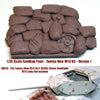 1/35 scale resin model SB018 M10 Sandbag Fronts V1 (TAMIYA NEW M10 KIT)