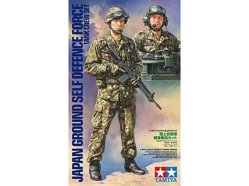 Tamiya 1/16 scale JGSDF Tank Crew figure kit