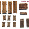 1/35 Scale resin kit Wooden Crates Set #1