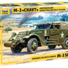 Zvezda 1/35 scale M3 SCOUT ARMORED CAR WITH CANVAS