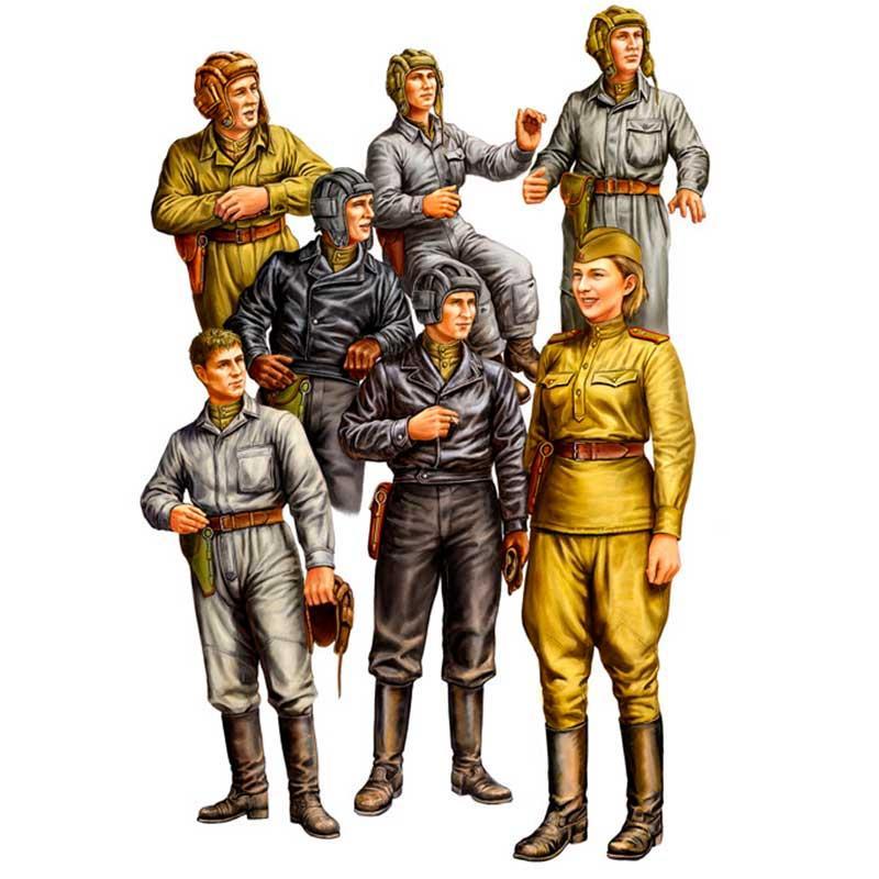 Hobbyboss 1:35 - Russian Tank Crew