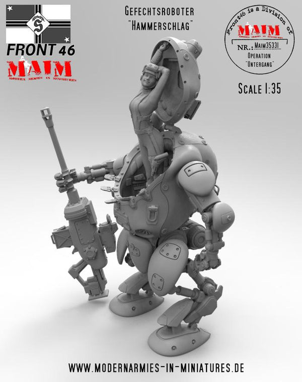 Battle robot '' Hammerschlag'`-Swabia Army- / 1:35