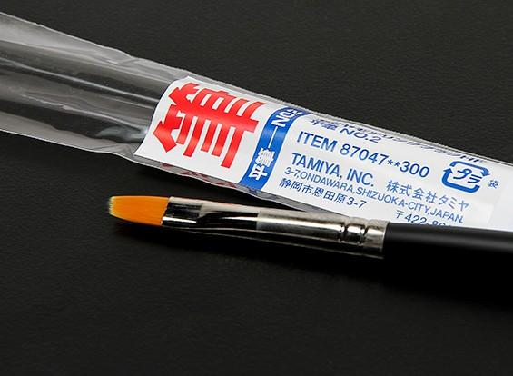 TAMIYA TOOLS / ACCESSORIES - HIGH FINISH FLAT BRUSH NO.2 (10)