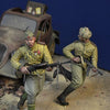 D-Day miniatures WW2 Red Storm over Europe, Soviet Rear Troops 1944-46 1/35 Scale resin model