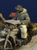 1/35 Scale Resin kit WW2 German Waffen SS Motorcycle Driver, Hungary, Winter 1945 BIKE NOT INCLUDED