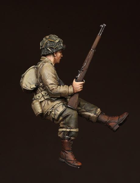 1/35 Scale Resin model kit WW2 U.S. Army Airborne on Sherman. #2