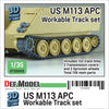 DEF Models 1/35 US M113 APC Workable Track set (for 1/35 M113 kit)