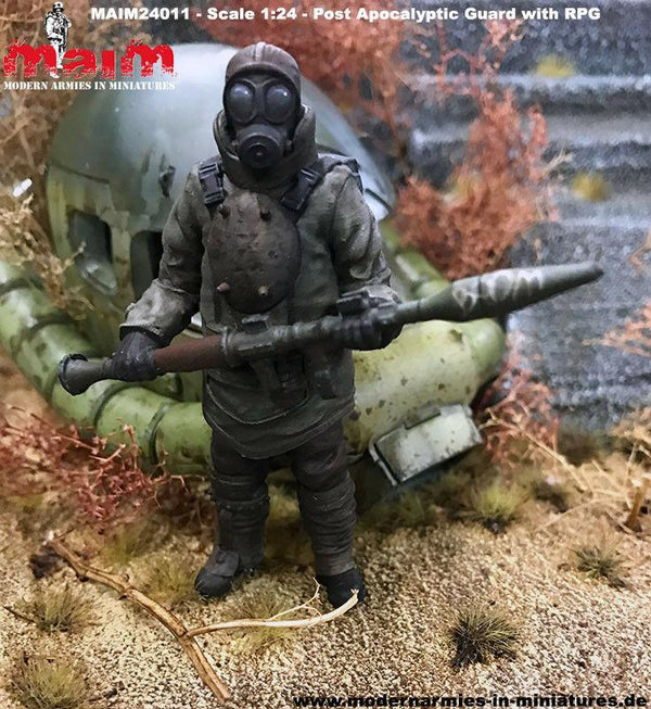 1:24 Scale Post Apokalyptic Guard #1 / 1:24 - 75mm