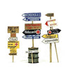 1/35 Scale Resin kit WW2 ITALIAN GERMAN ROAD SIGNS NORTH AFRICA 1