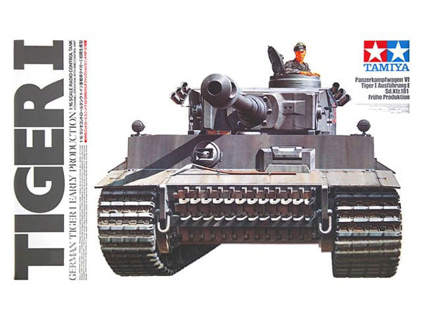 TAMIYA R/C TANK - R/C TIGER TANK W/OPTION KIT