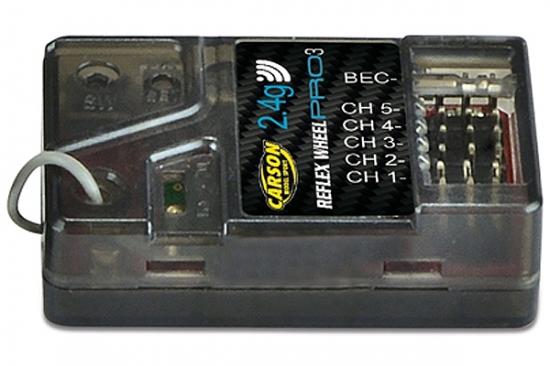 RADIO CONTROL - RECEIVER FOR REFLEX PRO 3 BEC(5CH)