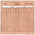 Model Scene - WOODEN FENCES 1:35 Rough cut cedar privacy fence II.