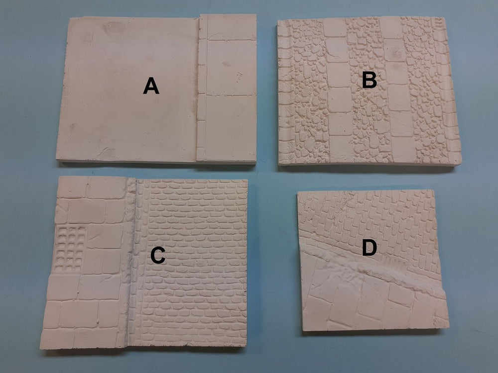 FoG Models 1/35 scale Assorted Display bases set #2 set of 4 bases for dioramas, vignette and models