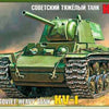 Zvezda 1/35 scale WW2 Russian KV-1 SOVIET HEAVY TANK