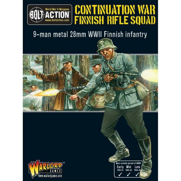 Warlord Games 28mm BOLT ACTION - WW2 FINISH INFANTRY BOXED SET