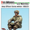 US Marines Jeep Officer Korea Winter 1950/51