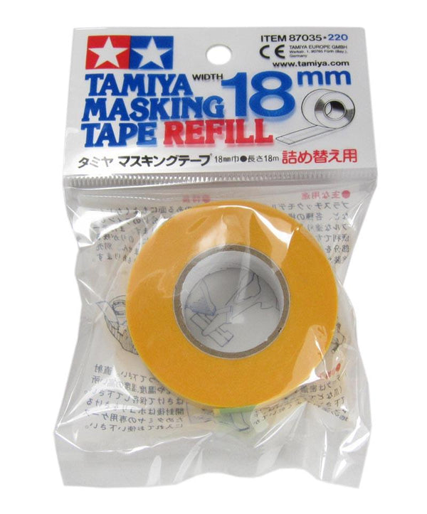 TAMIYA TOOLS / ACCESSORIES - MASKING TAPE REFILL 18MM (12)