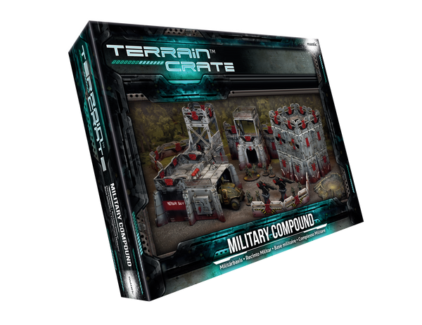 TerrainCrate Mantic 28mm wargaming Military Compound