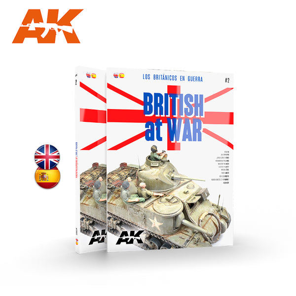 AK Interactive Book BRITISH AT WAR LOS BRITÁNICOS EN GUERRA VOL.2