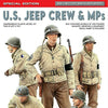 Miniart 1/35 scale WW2 U.S. JEEP CREW & MPs. SPECIAL EDITION