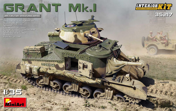 Miniart 1/35 scale GRANT Mk.1 tank