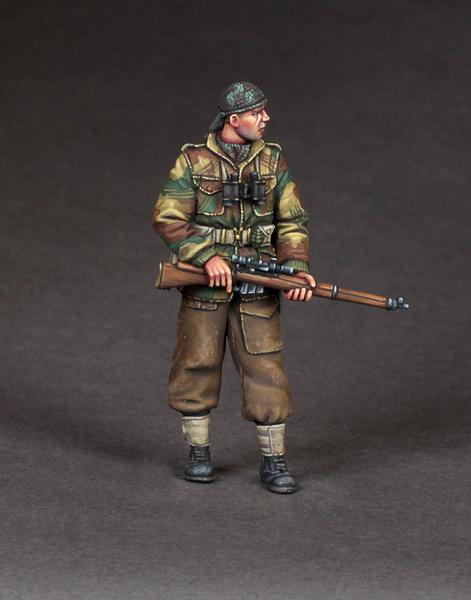 SOGA 1/35 Scale WW2 British sniper.#1