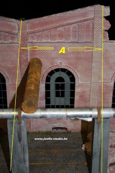 1/35 Scale ceramic Industrial factory module A