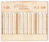 Model Scene - WOODEN FENCES 1:35 Stockade fence boards - wider size