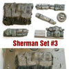 1/35 scale resin WW2 Sherman tank Engine Deck and Stowage Sets #3