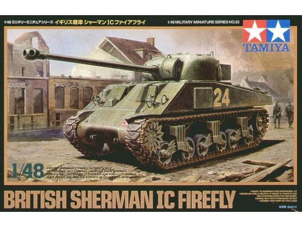 Tamiya 1/48 scale WW2 BRITISH SHERMAN IC FIREFLY