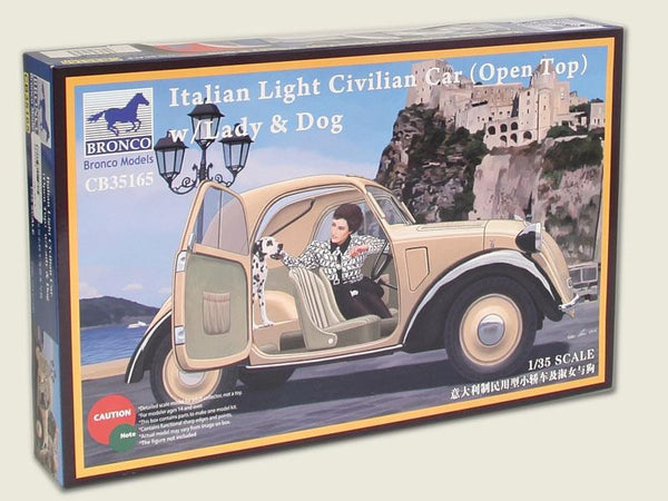 1/35 Scale Italian Light Military staff Car (Open Top)