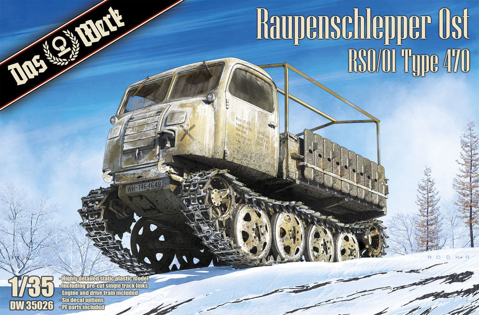 Das Werk -1/35 WW2 German Raupenschlepper Ost RSO/01 Type 470