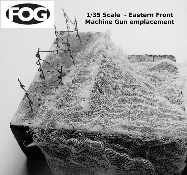 1/35 Scale  Eastern Front Machine Gun emplacement