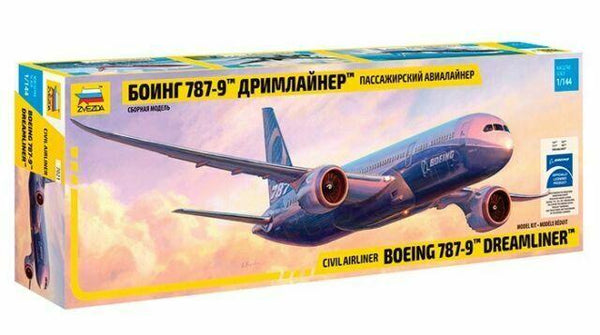 Zvezda 1/144 scale BOEING 787-9 airliner plane model kit