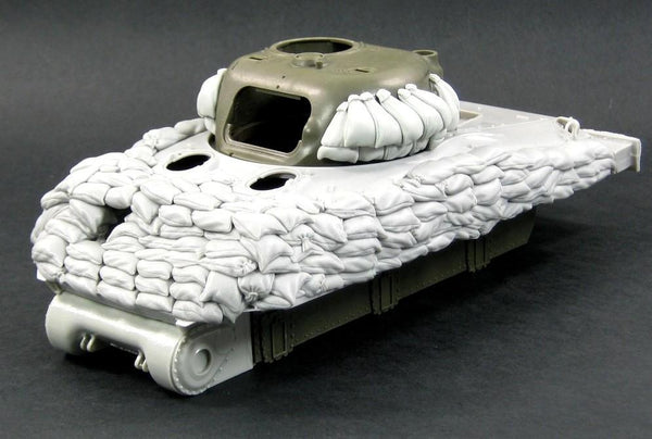 1/35 Scale resin upgrade kit Heavy Sand armor for M4A1 Tank (Early hull)