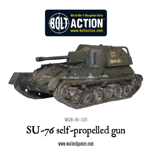 Warlord Games 28mm BOLT ACTION - WW2 SU-76 SELF PROPELLED GUN