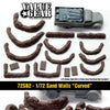 1/72 scale 72SB2 Sand Bag Walls Curved