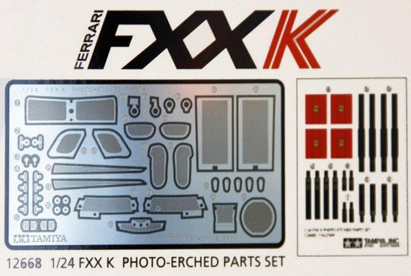 Tamiya Detail Up Parts Series 1/24 Ferrari FXX K etching Parts Set 12668