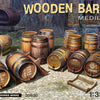 Miniart 1:35 - Wooden Barrels, Medium Size