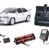 Tamiya Ford Escort Cosworth 1998  (TT-02) 1/10 scale R/C kit starter pack