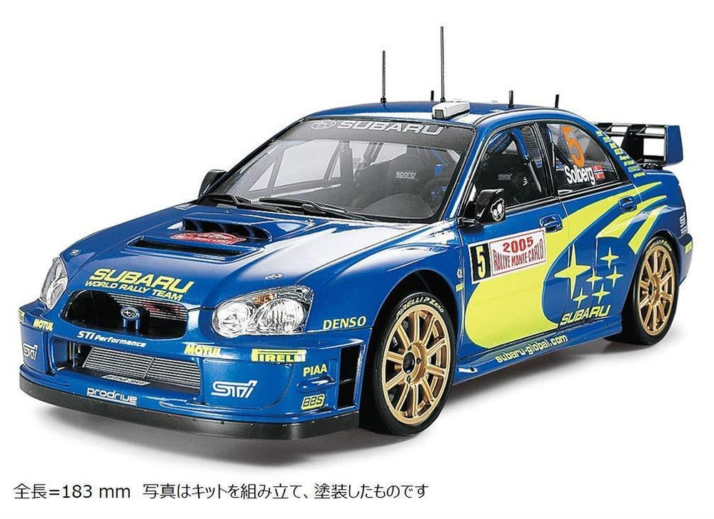 TAMIYA 1/24 Sales CARS IMPREZA WRC MONTE CARLO 05 car model kit