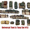 1/35 Scale Resin kit Tents & Tarps Set  #12 resin vehicle stowage set