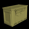 1/35 Scale resin upgrade kit US Ammo Boxes for 0.5 ammo (metal patern)