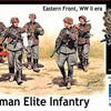 Masterbox 1:35 -German Elite Infantry Eastern Front, WWII Era, figures