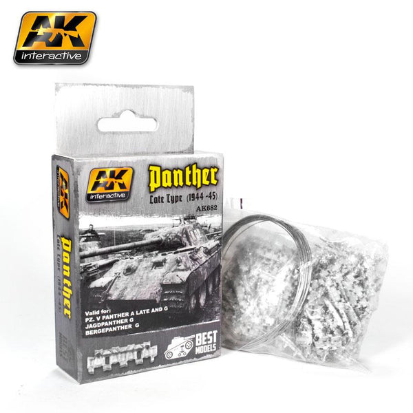 PANTHER TANK TRACK LATE TYPE 1944-46 1/35 (Assembled)