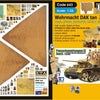 1/35 scale WW2 German Wehrmacht DAK tan Zeltbahns #2