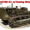 Miniart 1:35 US Tractor D7 w/ Towing Winch D7N