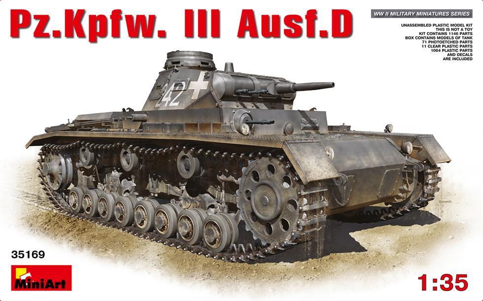 Miniart 1:35 Pz.Kpfw.III Ausf.D